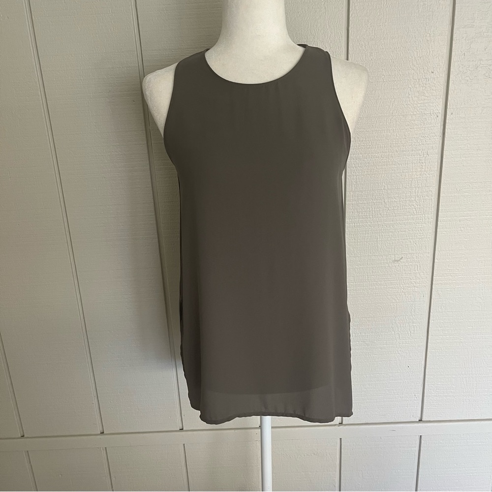 LUSH Sage Green Tank Top